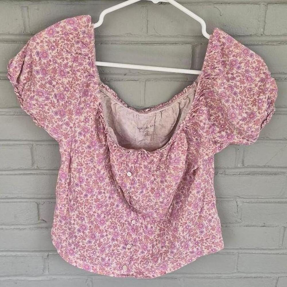 American eagle ditsy floral top